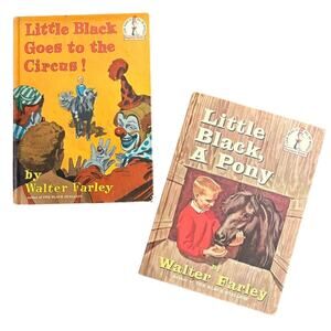 VTG Lot of 2 Walter Farley Books - First Book Club Editions - 1960's